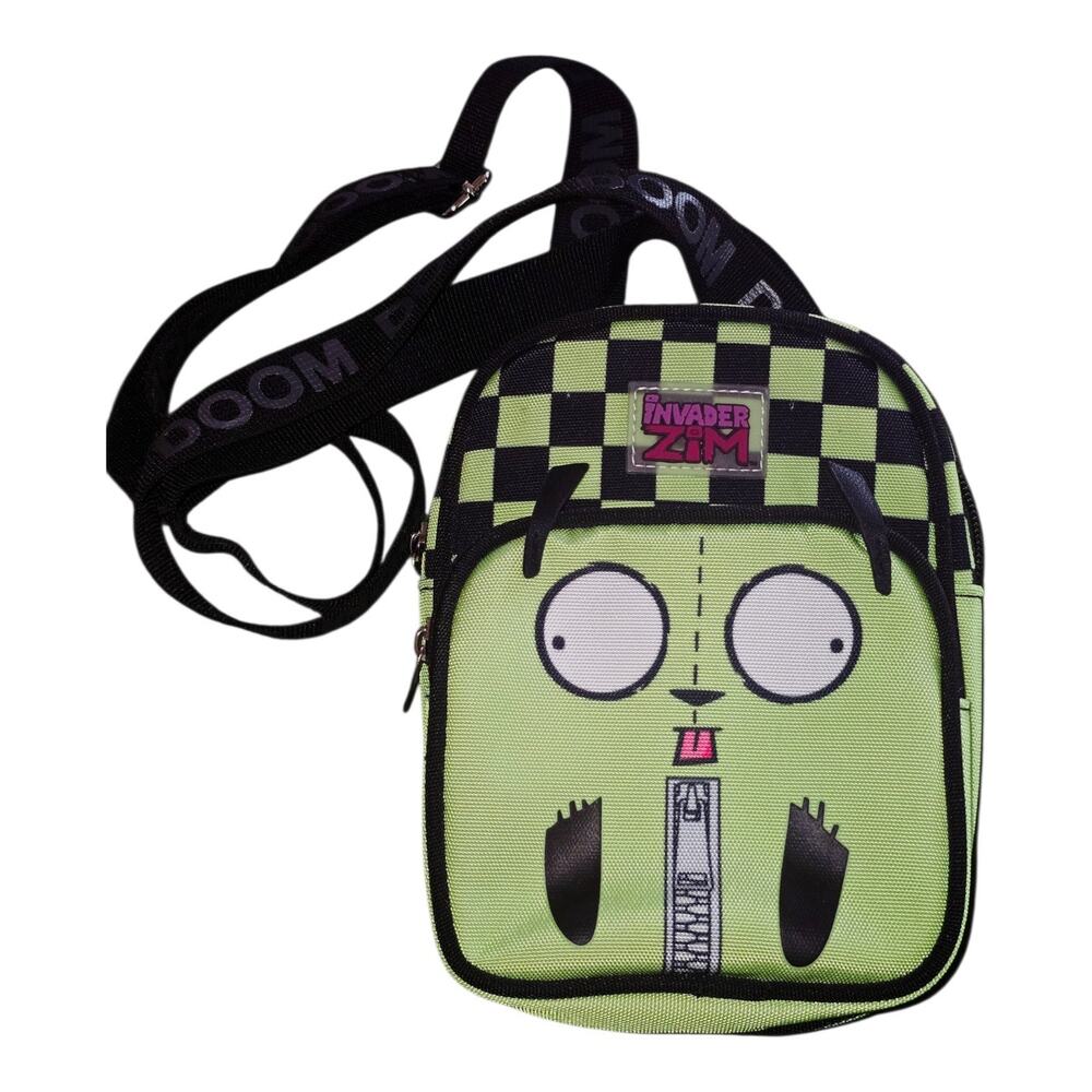 Invader Zim GIR Doom Crossbody Bag Hot Topic Cartoon Alien urse